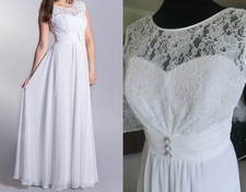 Chiffon Abendkleid /