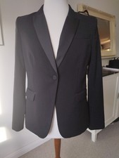 Damen Smoking H&M, Anzug,  Gr. 44, schwarz, mit Elastan