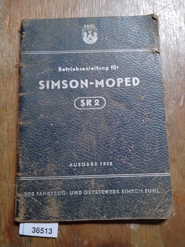 Betriebsanleitung simson - betriebsanleitung,