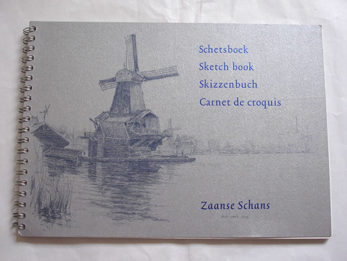 Zaanse schans sketch book by - sketch,