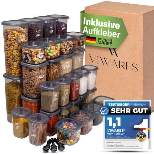 Viwares vorratsdosen 36er set - viwares,