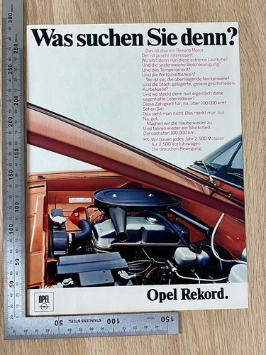 Opel rekord motor - rekord,