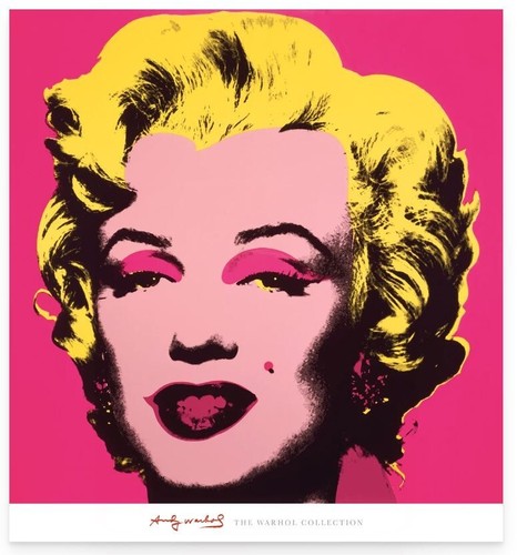 Monroe pink andy warhol - pink,