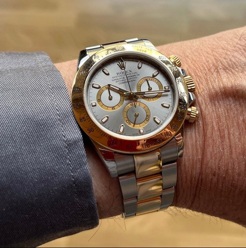 Rolex daytona stahl gold - rolex,