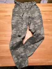 Hollister Damen Cargohose Camouflage ultra high rise skinny Jeans Joker Gr S top