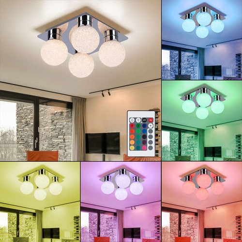 Rgb led kugel decken leuchte - rgb,