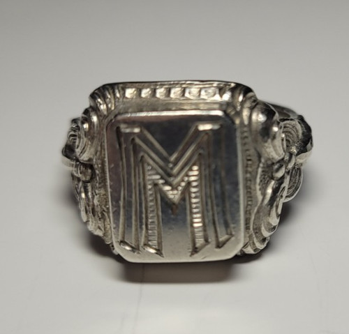 Silber 800 siegelring ring - silber,