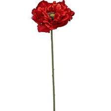 Kunstblume Mohn, 3er Set