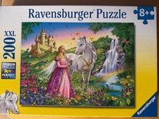 ? Ravensburger Puzzle – Prinzessin mit Einhorn – 200 XXL Teile – guter Zustand