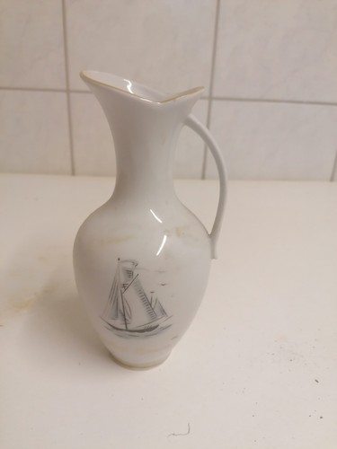 Dresdner porzellan vase - vase, mit