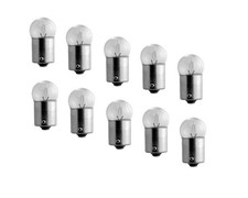 10x 12V 10W R10W BA15s Glüh Lampe Birne Kfz PKW Stop Signal Licht Kugel 