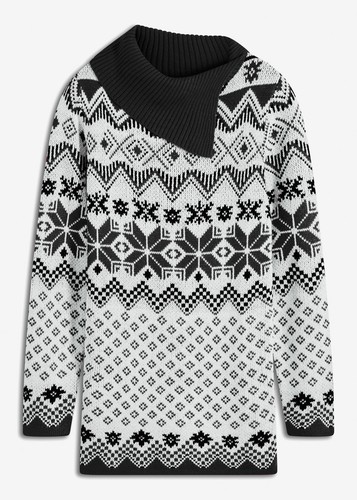 Rollkragenpullover mit schlitz - mit,