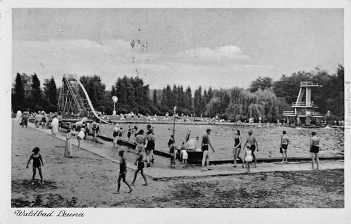 Leuna waldbad feldpgl1941 - leuna,