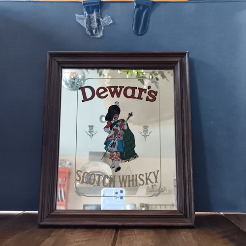 Dewars scotch whisky spiegel - whisky,