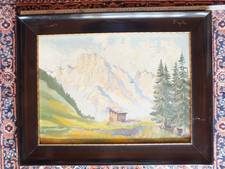 Alter Schellackrahmen -