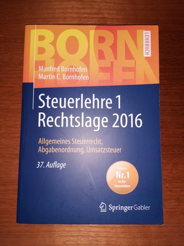 Bornhofen steuerlehre sehr - steuerlehre, (sehr