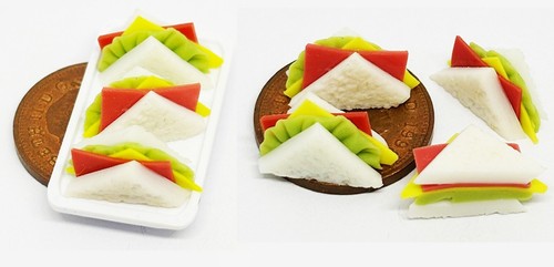 Puppenhaus weiße sandwiches - weiße,