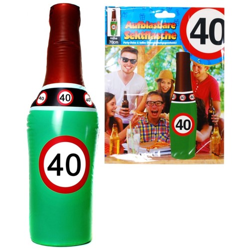 Aufblasbare sektflasche - aufblasbare,
