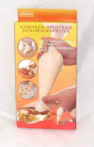 Einweg spritzbeutel mit - 20,