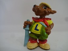 Sammelfigur / Bär mit Buschmesser - 40 mm