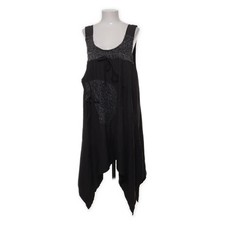 Sarah Santos, Kleid, Größe: XXL, Grau, Baumwolle/Wolle, Damen -j13