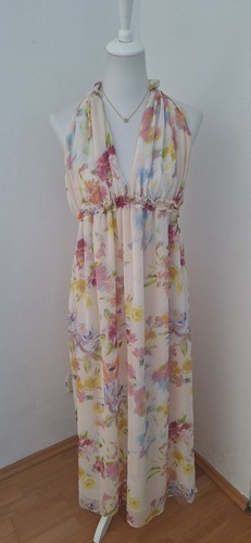 Damen maxikleid lang m - h&m,