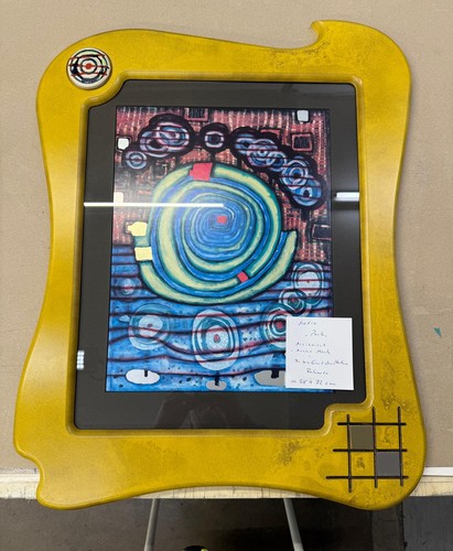 Hundertwasser kunstdruck - hundertwasser,