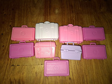 ?BARBIE MATTEL zubehör koffer set reise beautycase aus sammlung?