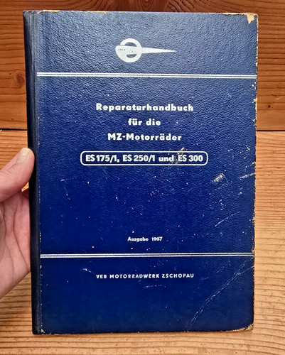 Motorrad reparaturhandbuch - mz,