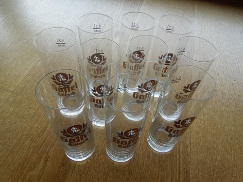 Gaffel kölsch biergläser - 10,