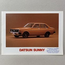DATSUN SUNNY / Prospekt