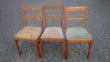 3 x OMA IHR STUHL Stühle Küchenstühle Esszimmerstühle Frankfurter Küche 
