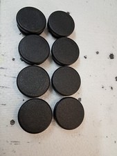 Neu 50 Stk. Lamellenstopfen Ø 40mm Rund Rohrstopfen Endkappen Stopfen Kappen