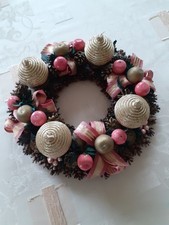 Adventskranz Lärchenzapfen