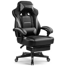 Gaming Chair with Footrest