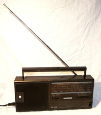 Vintage Telefunken Radio RP 500 mit Kabel, ca. 1970er Jahre