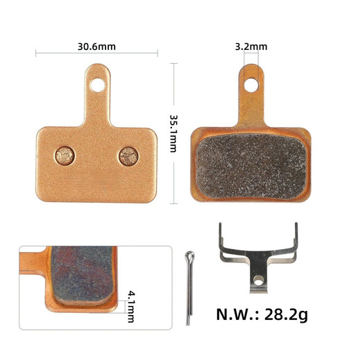 Bremsbeläge für sram - für, bb5