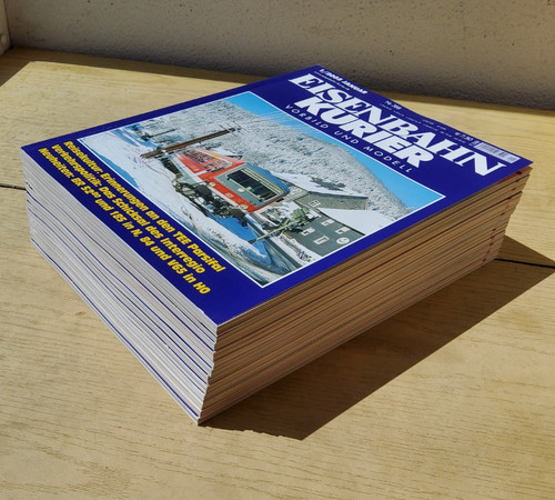 Eisenbahn kurier jahrgang - eisenbahn, kurier,