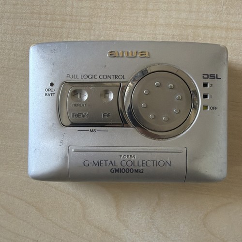 Aiwa gm1000 mk2 - walkman, silber