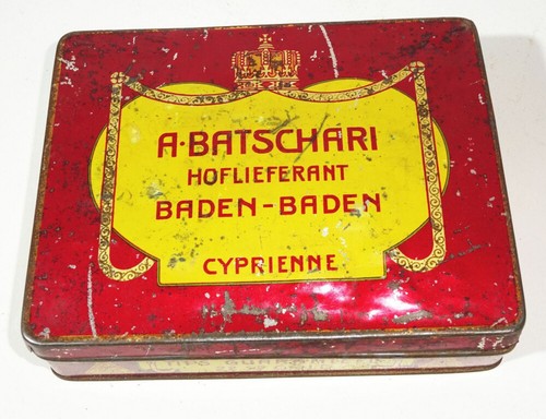 Alte zigarettendose batschari - zigarettendose,
