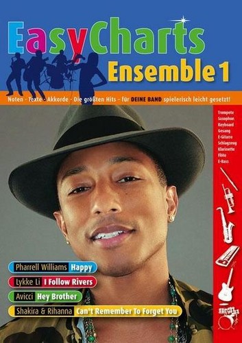 Easy charts ensemble noten - easy, ensemble: