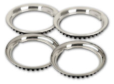 Felgenzierringe 16 Zoll Edelstahl Radzierringe Zierringe Chromringe Radkappen