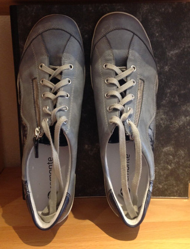 Remonte damen halbschuh blau - halbschuh,