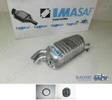 IMASAF Auspuff Endtopf + Anbausatz für Mercedes Benz SL R129 1989-2001