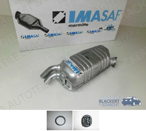 Imasaf auspuff endtopf - endtopf, +
