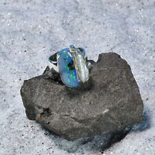 Boulder Opal Ring, 925er