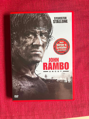 John rambo uncut dvd - john, alte