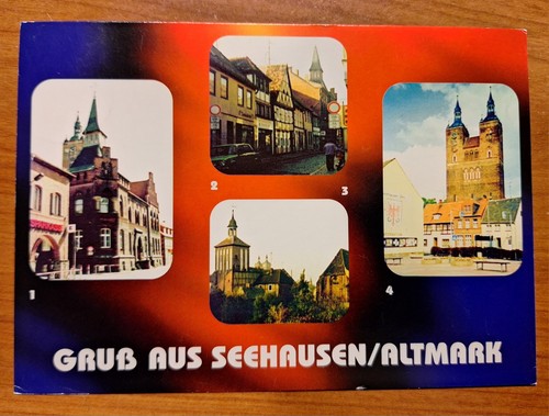 Gruß aus seehausen altmark - ak,