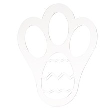 Acryl Osterhase Fußabdruck