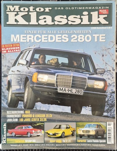 Motor klassik 2005 mercedes - klassik,